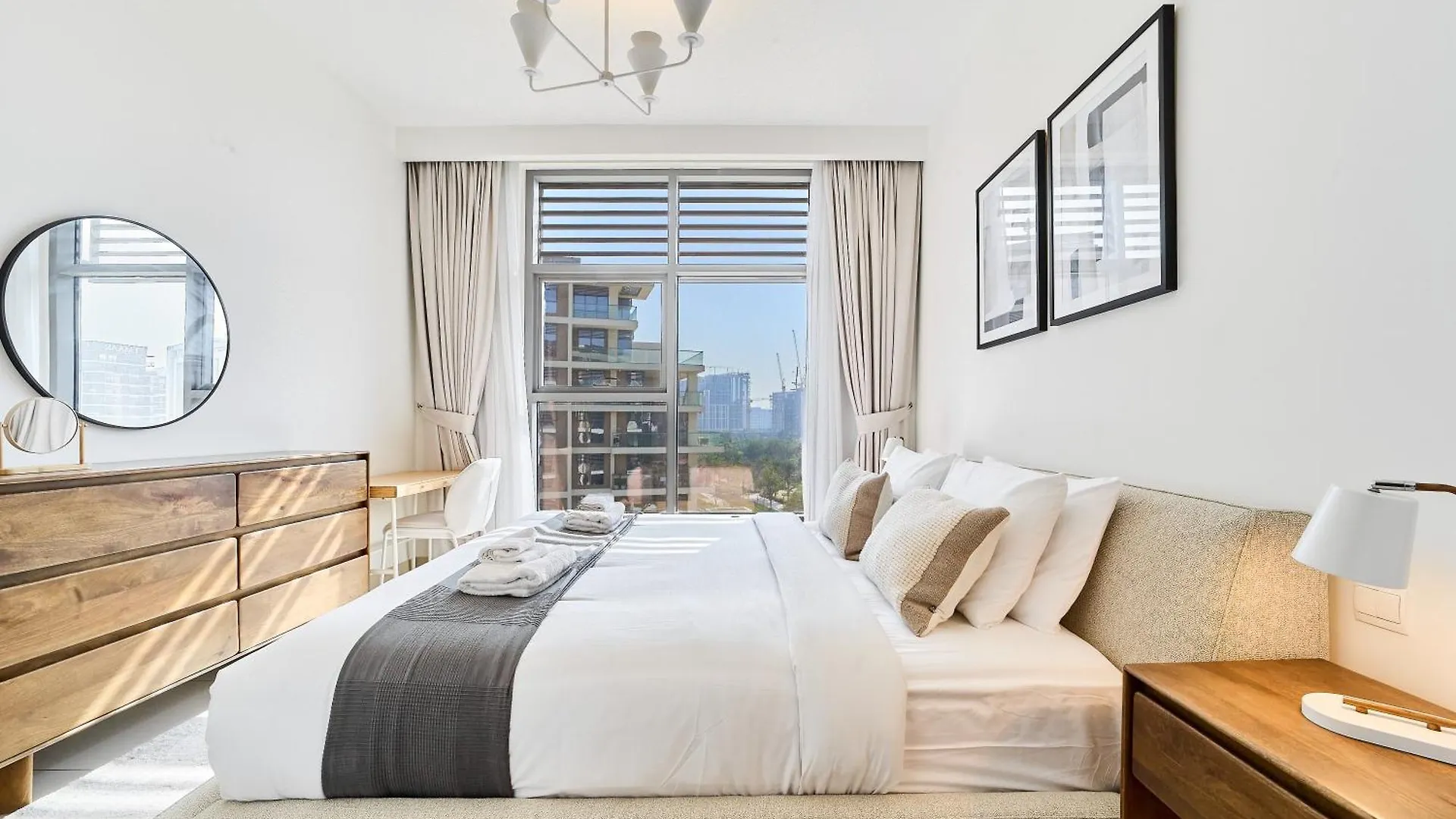 דירות Chic 2Br In Mulberry With Dubai Hills Park Views